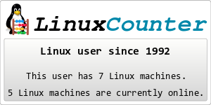 Linux user since 1992